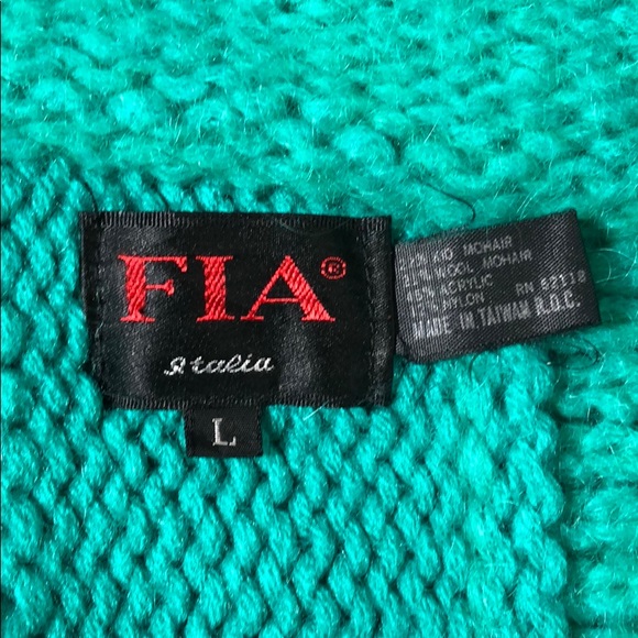 Fia Italia Vintage Mega 80’s Sweater Vest - Picture 5 of 7